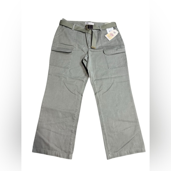 FADED GLORY auténtic brand ladies chino 100% Cotton green color size‎ p 16 - Picture 1 of 11